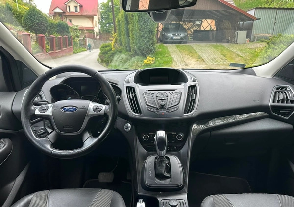 Ford Kuga cena 45000 przebieg: 225000, rok produkcji 2013 z Rawicz małe 56